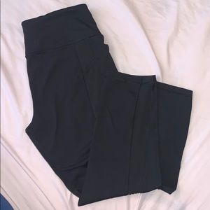 Cropped Mesh Leggings